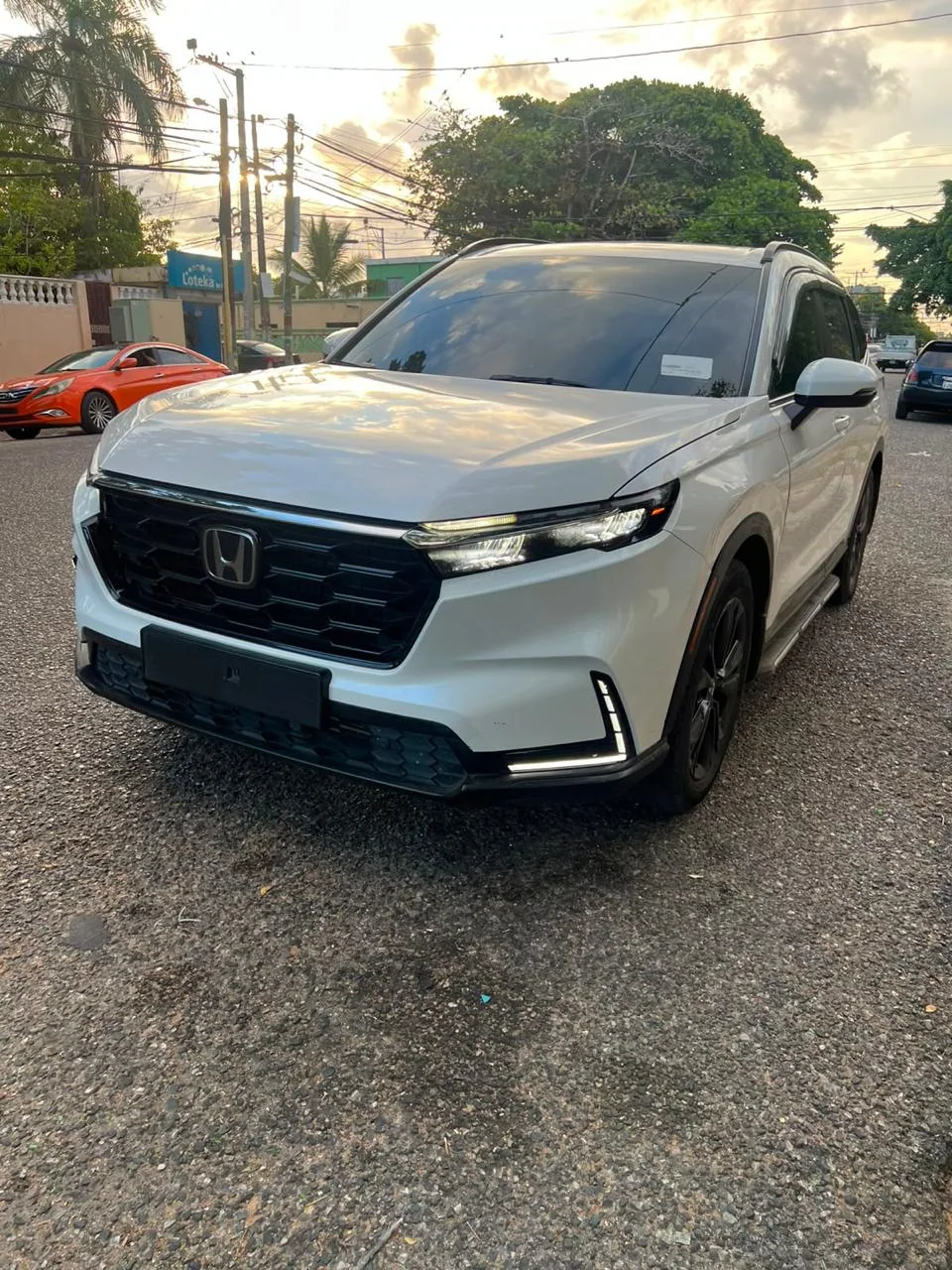 Honda CR-V · Blanca reciente, blanco