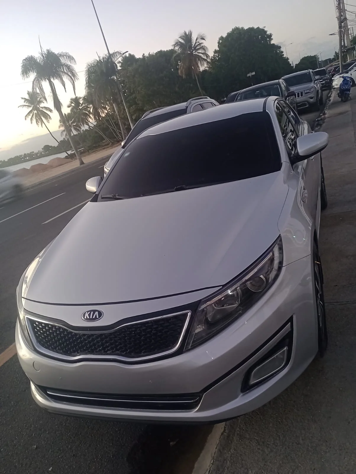 Exterior frontal — Kia Optima / K5